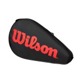 WILSON PADEL COVER WR8904301-BLACK/INFRARED Black Image 