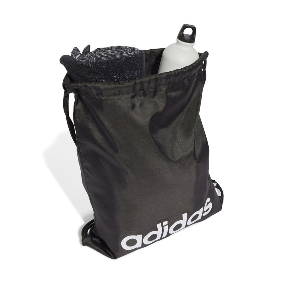 Τσάντα Πλάτης Πουγκί Μαύρη - adidas Performance Linear Gym Sack