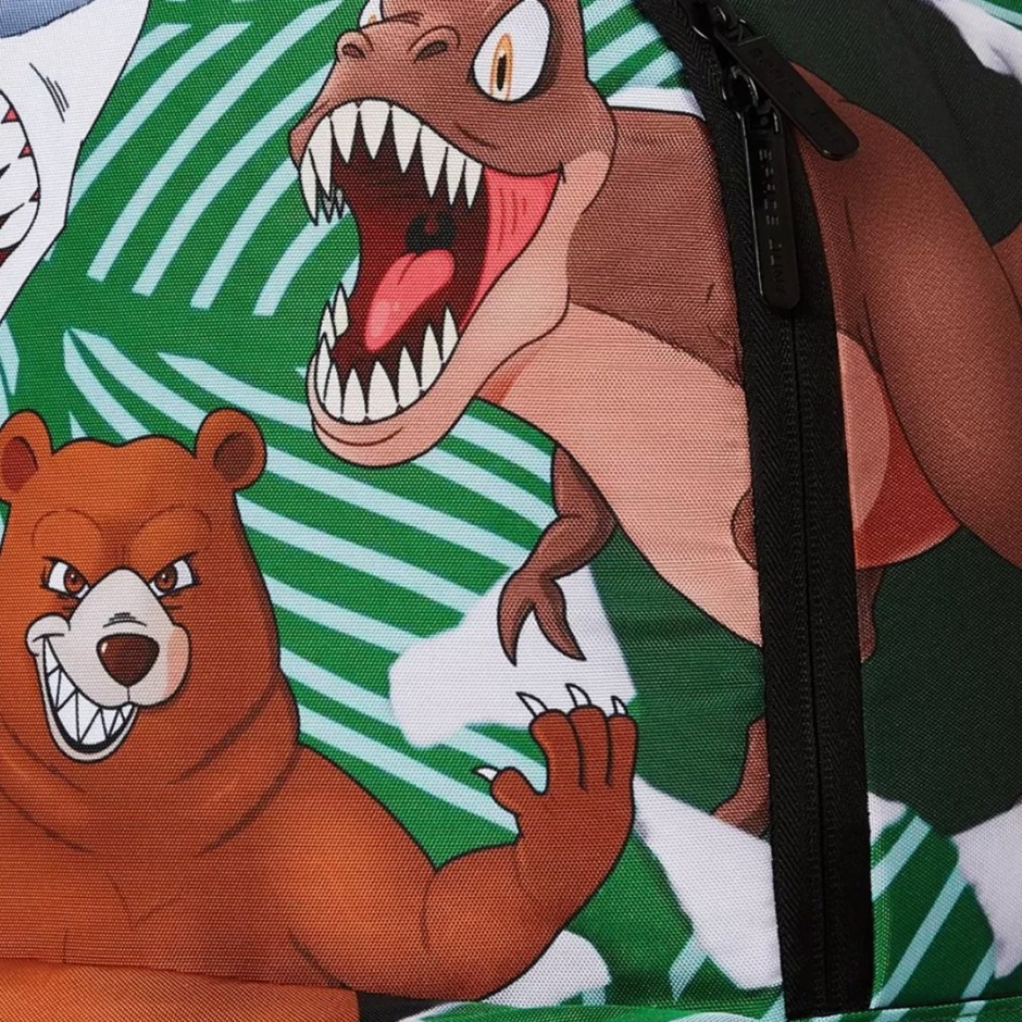 Τσάντα Πλάτης Πολύχρωμη - Space Junk Zoo Party