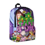 Τσάντα Πλάτης Πολύχρωμη - Space Junk TMNT Pizza Party Εικόνα 1