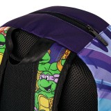 Τσάντα Πλάτης Πολύχρωμη - Space Junk TMNT Pizza Party Εικόνα 4