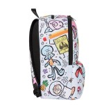 SPACE JUNK SPONGEBOB HANDRAWN CHARACTER BACKPACKS SJS133 Colorful Image 2
