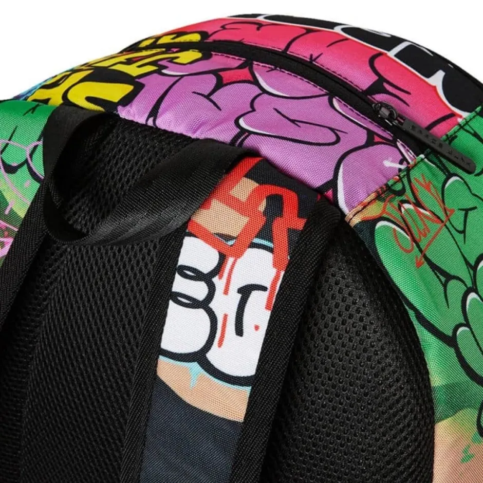 SPACE JUNK SPACE METEOR GRAFITTI BACKPACKS SJS129 Colorful