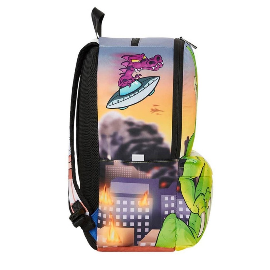 Τσάντα Πλάτης Πολύχρωμη - Space Junk Dino Space