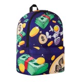 SPACE JUNK SPACE MONEY COINS BACKPACKS SJS123 Colorful Image 1