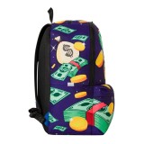SPACE JUNK SPACE MONEY COINS BACKPACKS SJS123 Colorful Image 2