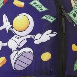 SPACE JUNK SPACE MONEY COINS BACKPACKS SJS123 Colorful Image 3