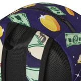 SPACE JUNK SPACE MONEY COINS BACKPACKS SJS123 Colorful Image 4