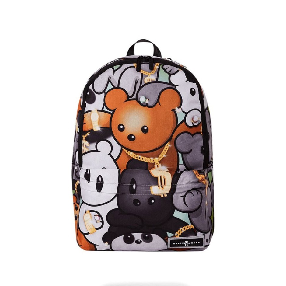 SPACE JUNK BEAR PARTY BACKPACKS SJS142 Colorful