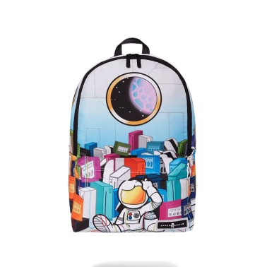 SPACE JUNK SPACEMAN CONFUSED BACKPACKS SJS140 Colorful