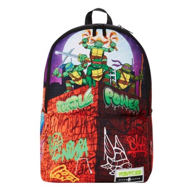 SPACE JUNK TMNT GRAFFITI BACKPACKS SJS135 Colorful