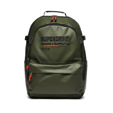 SUPERDRY D2 SDNA TARP UTILITY BACKPACK W9110393A-1KM OLIVE