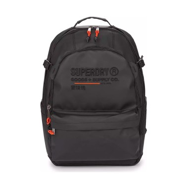SUPERDRY D2 SDNA TARP UTILITY BACKPACK W9110393A-02A Black