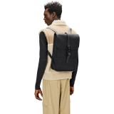 RAINS BACKPACK MINI 13020-01 Black Image 3