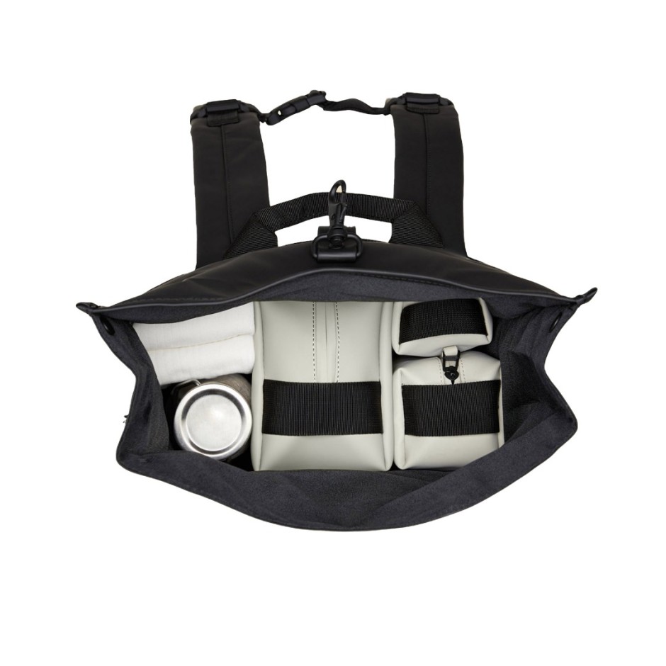 RAINS ROLLTOP RUCKSACK 13320-01 Black