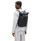 RAINS ROLLTOP RUCKSACK 13320-01 Black Image 3