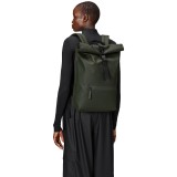 RAINS ROLLTOP RUCKSACK 13320-03 Green Image 2