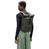 RAINS ROLLTOP RUCKSACK 13320-03 Green Image 3