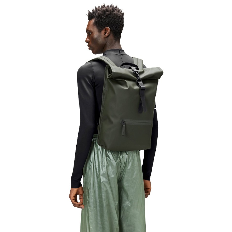 RAINS ROLLTOP RUCKSACK 13320-03 Green