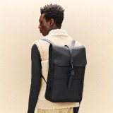 RAINS BACKPACK W3 13000-01 Black Image 2