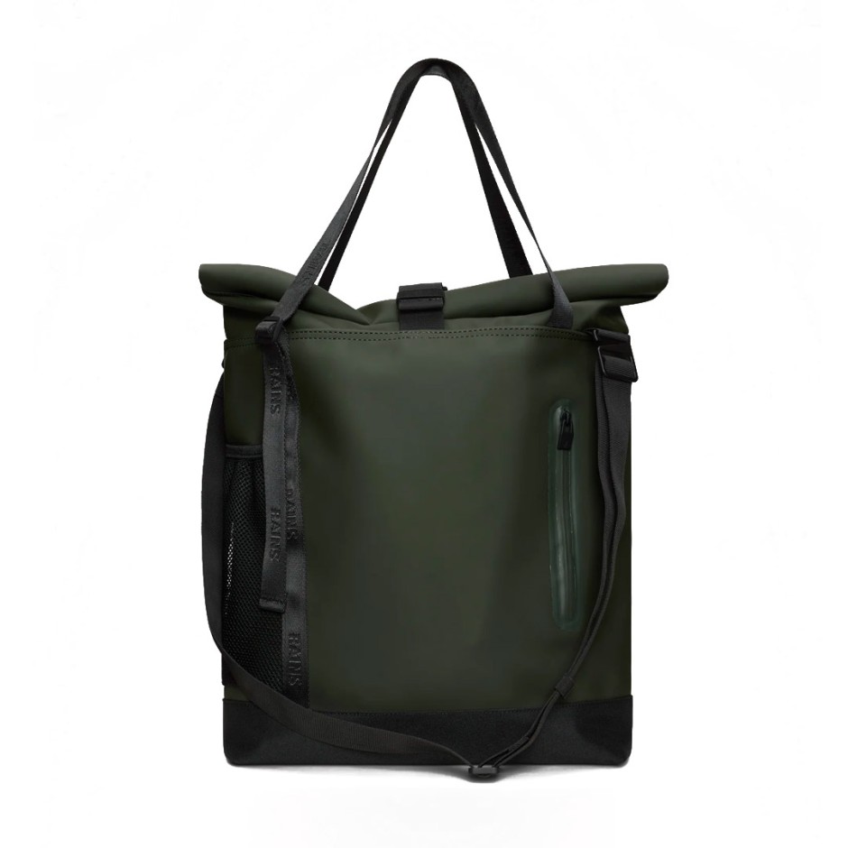 Τσάντα Πράσινη - Rains Trail Rolltop Tote