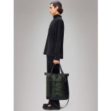 RAINS ROLLTOP TOTE BAG 13390-03 Green Image 3