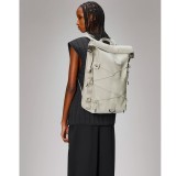 RAINS CORD ROLLTOP BACKPACK 14480-103 Ecru Image 2