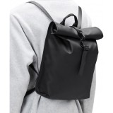 RAINS ROLLTOP RUCKSACK MINI W3 13330-01 Black Image 1