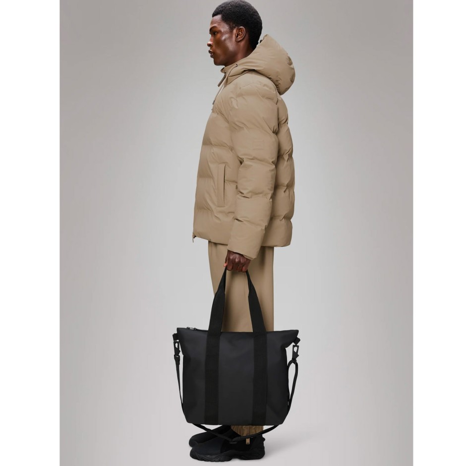 Τσάντα Μαύρη - Rains Tote Bag Mini