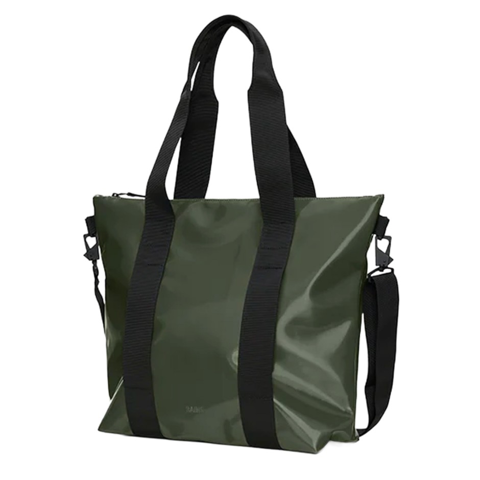 Τσάντα Λαδί - Rains Tote Bag Mini