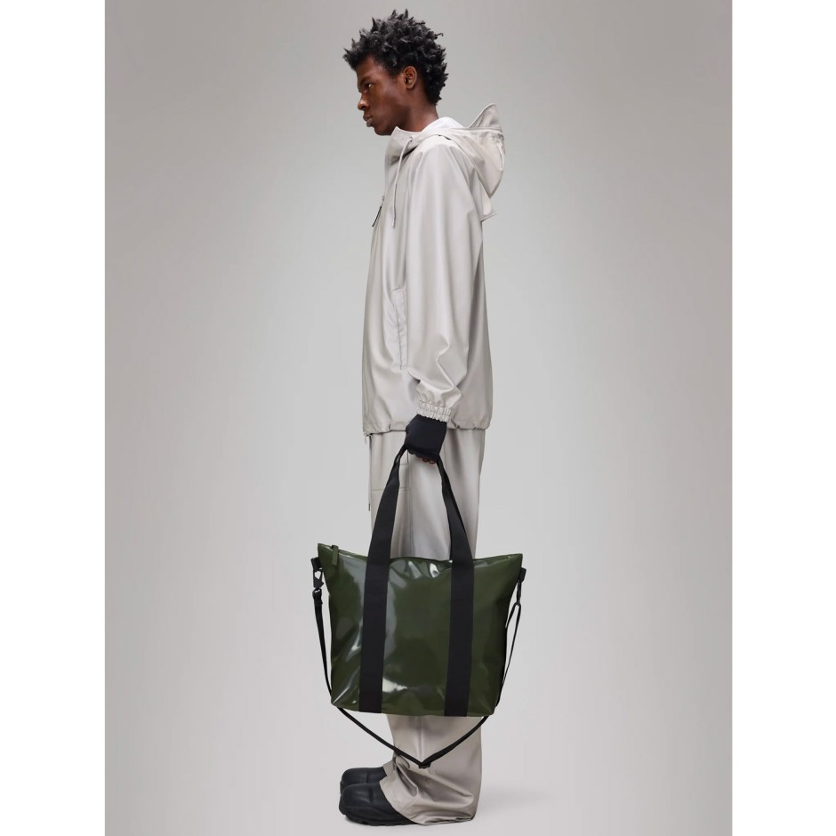 Τσάντα Λαδί - Rains Tote Bag Mini