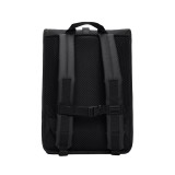 Backpack Black - Rains Rolltop Rucksack Image 0
