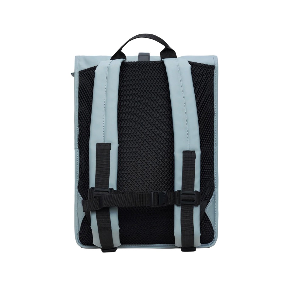 Backpack Blue - Rains Rolltop Rucksack