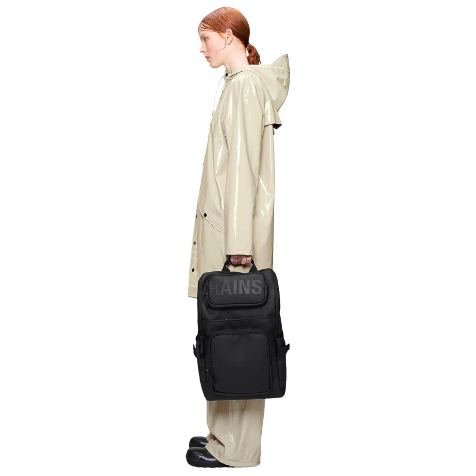 Backpack Black - Rains Texel Cargo