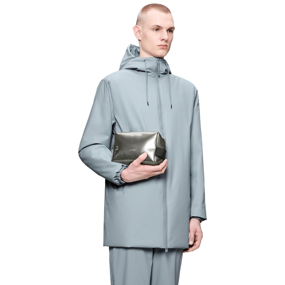 RAINS WASH BAG SMALL W3 15580-150 Grey