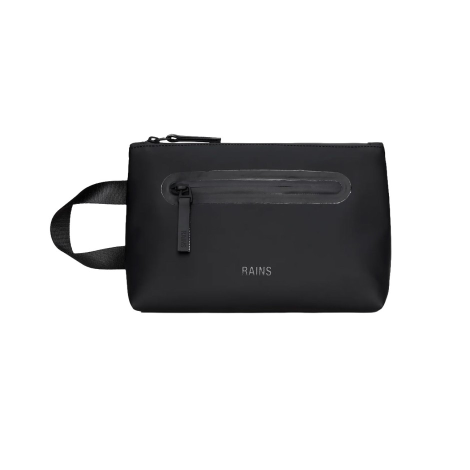 RAINS COSMETIC BAG ZIP W3 16250-151 Black