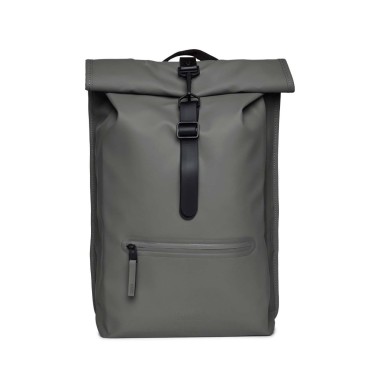Τσάντα Πλάτης Γκρι - Rains Rolltop Rucksack 