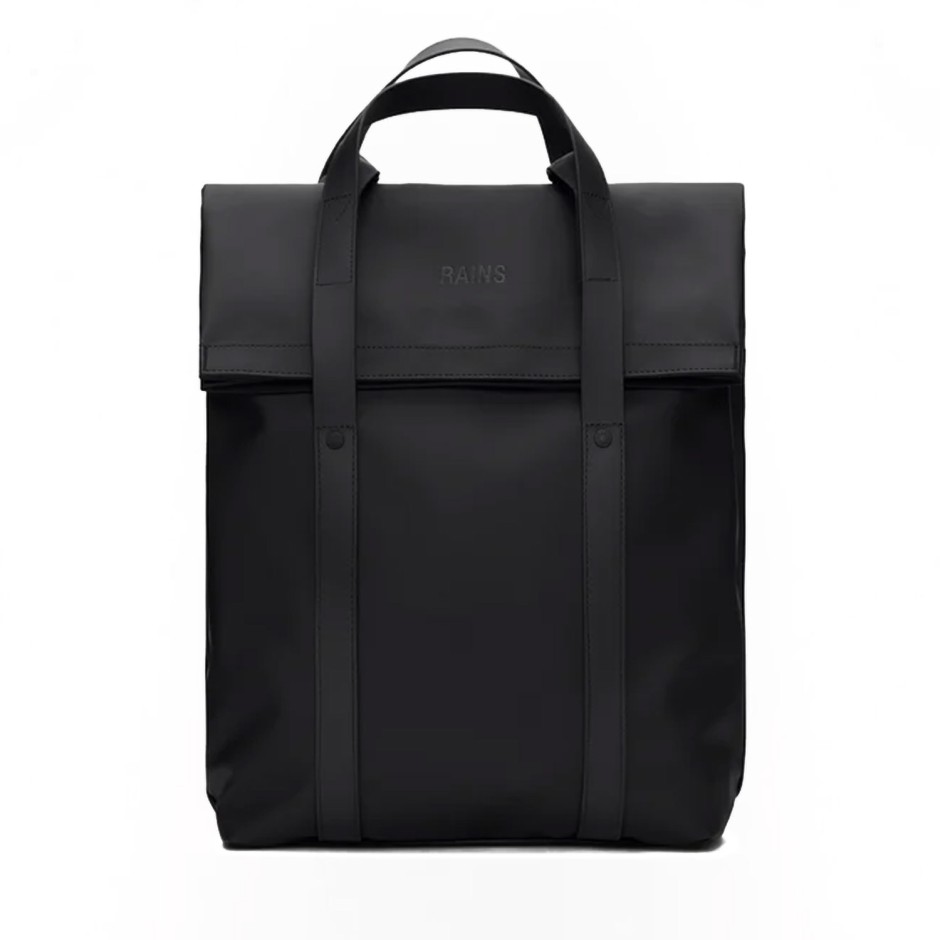RAINS 2 WAY TOTE BACKPACK W3 12940-01 Black