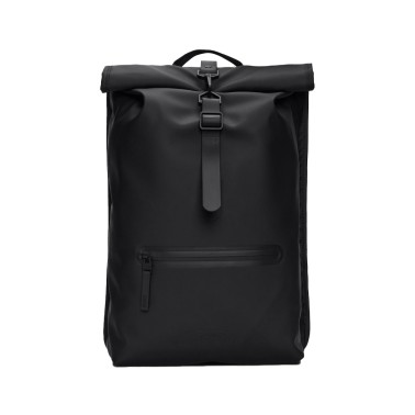 RAINS ROLLTOP RUCKSACK 13320-01 Black