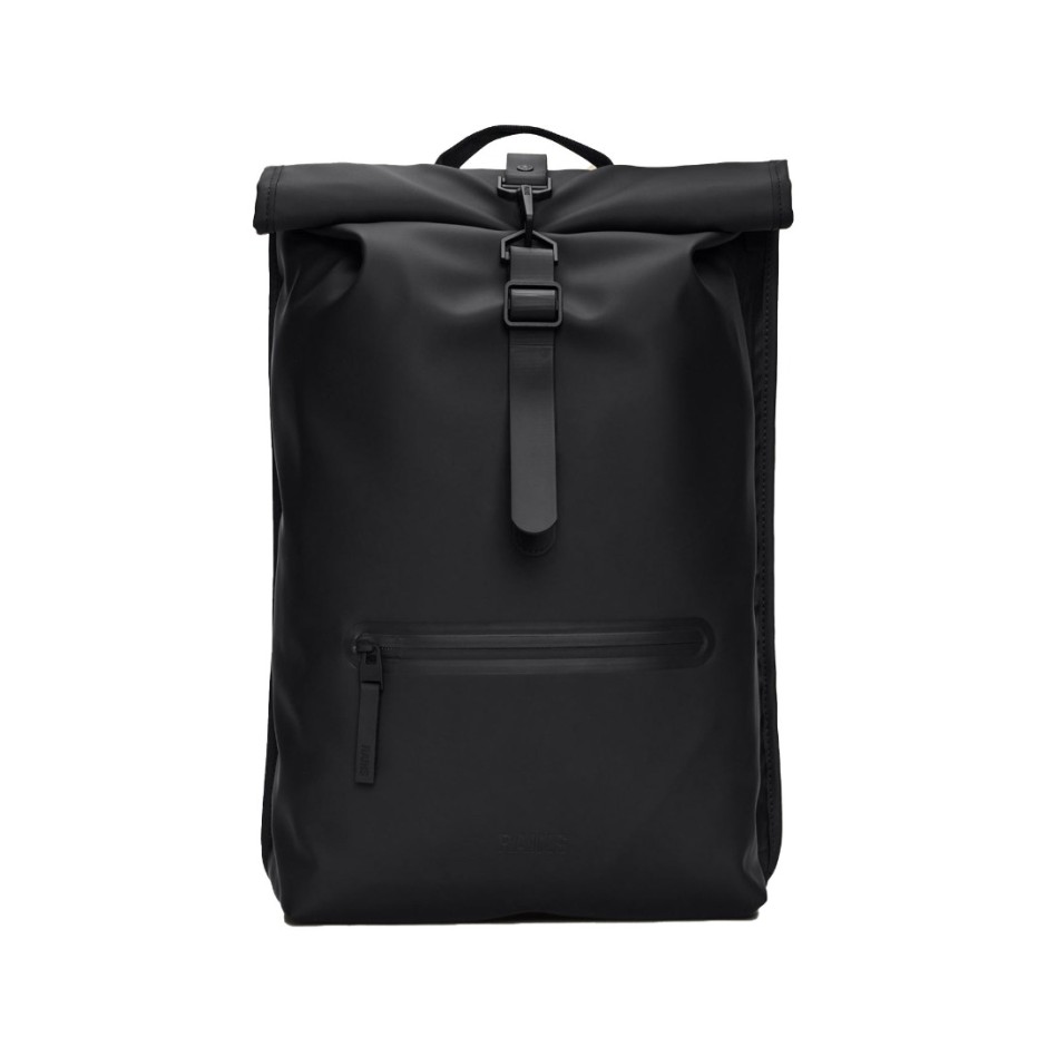 RAINS ROLLTOP RUCKSACK 13320-01 Black