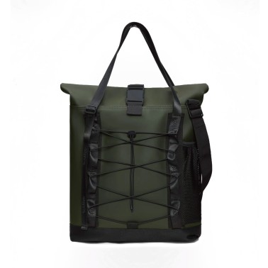 RAINS ROLLTOP TOTE BAG 13390-03 Green