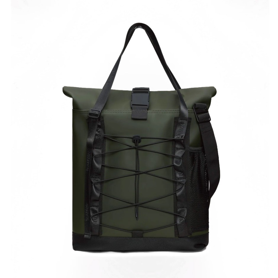 RAINS ROLLTOP TOTE BAG 13390-03 Green