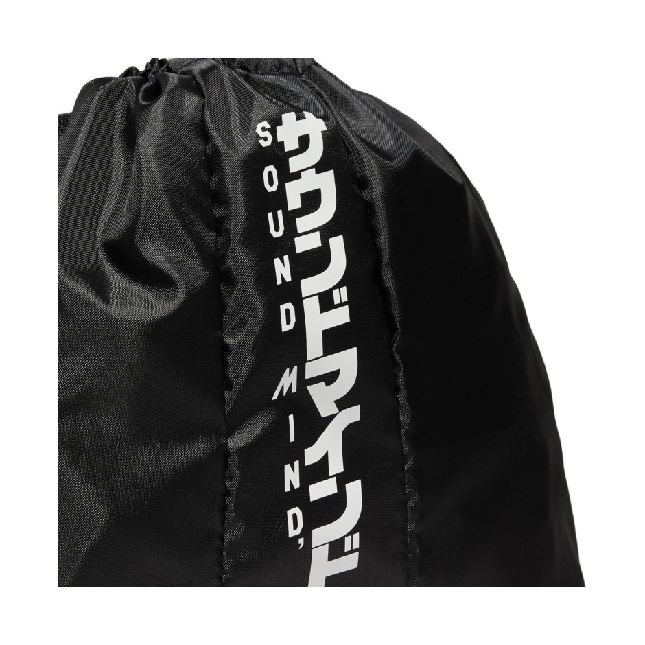 ASICS KATAKANA DRAWSTRING BAG 3033B119-002 Black
