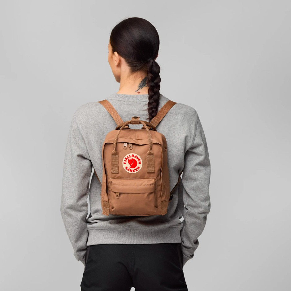 Τσάντα Πλάτης Μουσταρδί - Fjallraven Kanken Mini