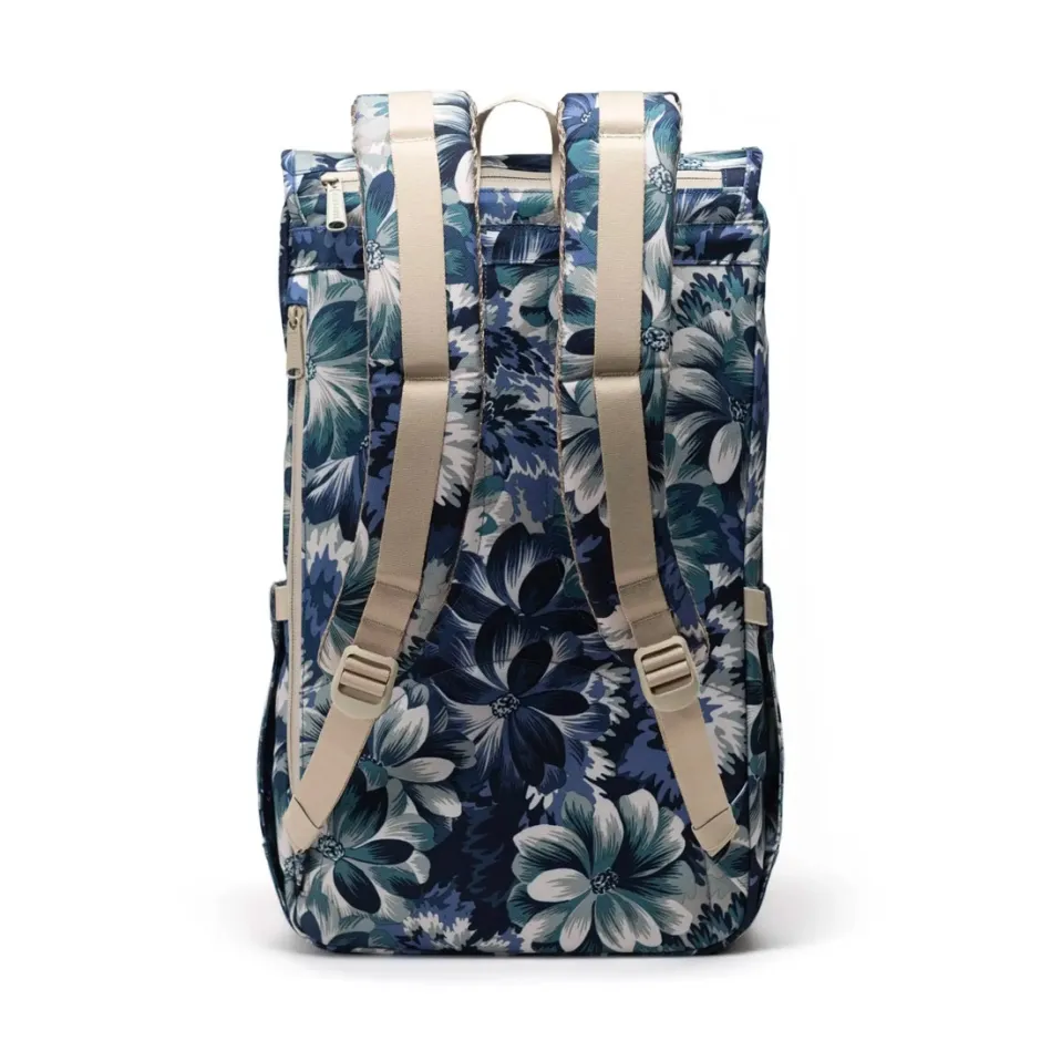 aloha backpack herschel Survey Kids Majolica Blue Rubber Kinderrucksac Adjustable shoulder straps Herschel Supply Co SUPPLY CO.