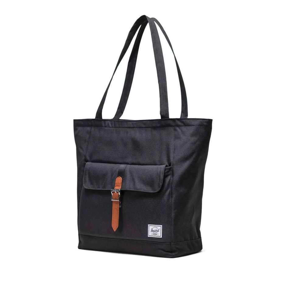 Τσάντα Ώμου Μαύρη - Herschel Retreat Tote