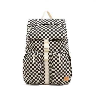 Τσάντα Πλάτης Λευκή-Μαύρη - Vans Field Trippin Rucksack 