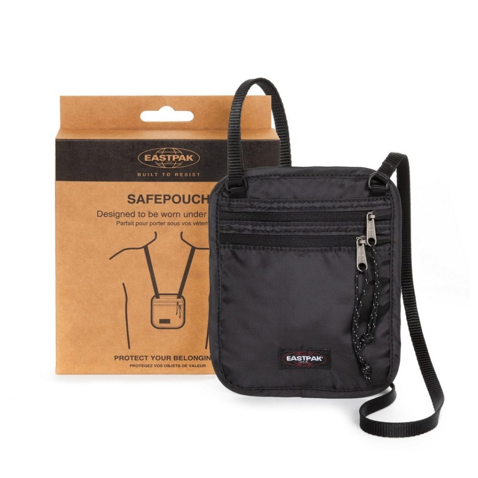 Eastpak Safepouch Μαύρο - Μίνι Τσαντάκι Ώμου