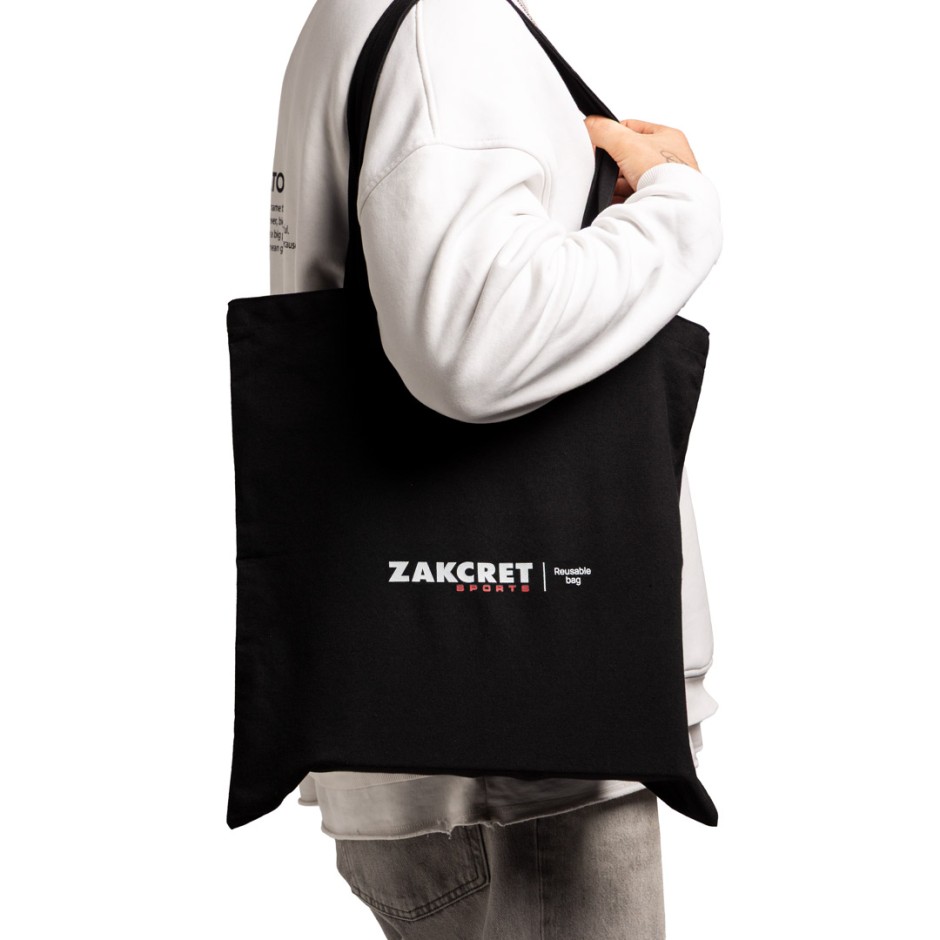 Reusable Shopping Bag Zakcret Black