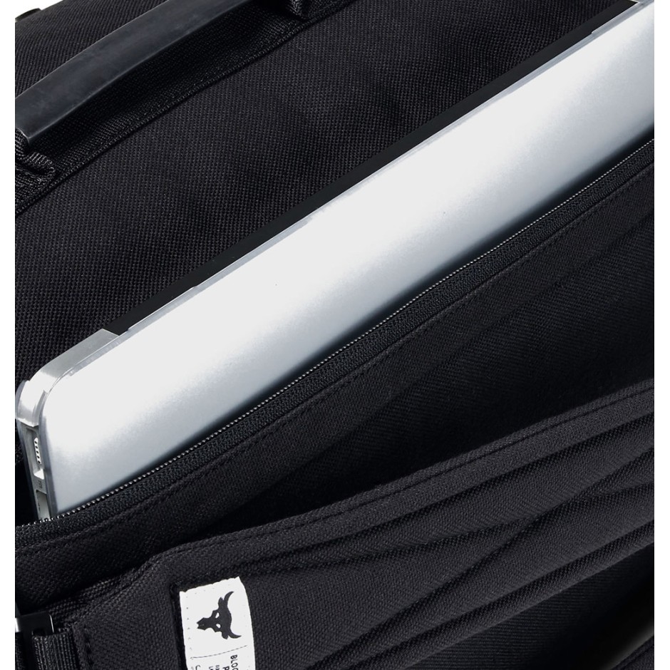 UNDER ARMOUR PROJECT ROCK DUFFEL BAG 1345663-001 Black